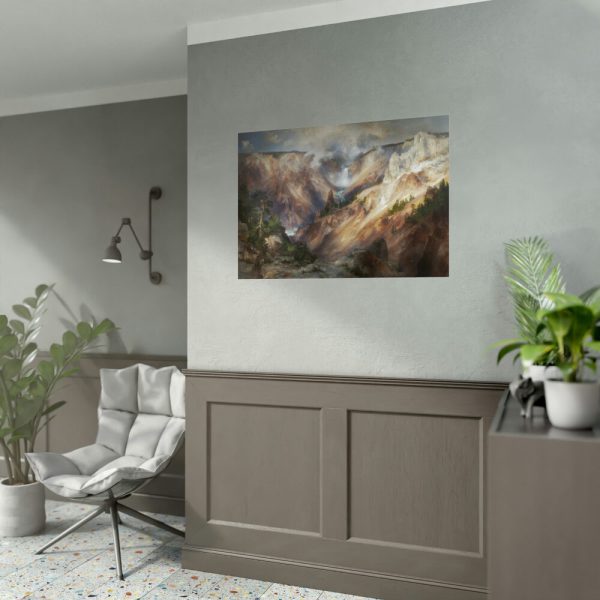 92409-20.jpg Grand Canyon of the Yellowstone by Thomas Moran Poster