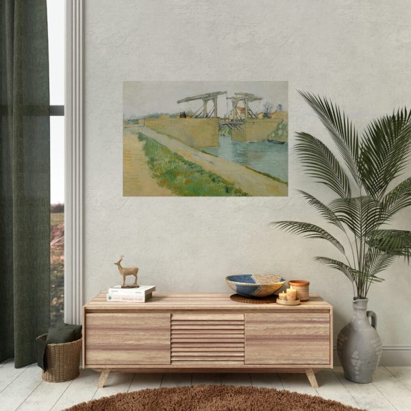 92409-22.jpg The Langlois Bridge by Vincent van Gogh Poster