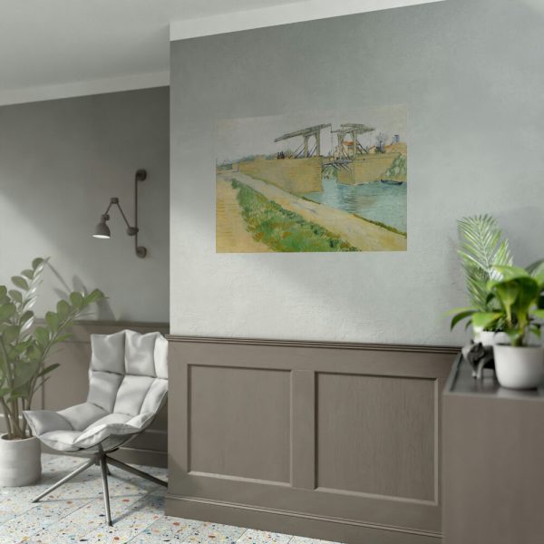92409-23.jpg The Langlois Bridge by Vincent van Gogh Poster