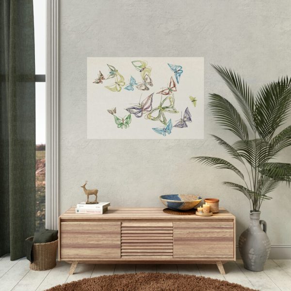 Vintage Butterfly Poster