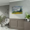 92409-5.jpg Wheat Field with Cypresses by Vincent van Gogh Poster