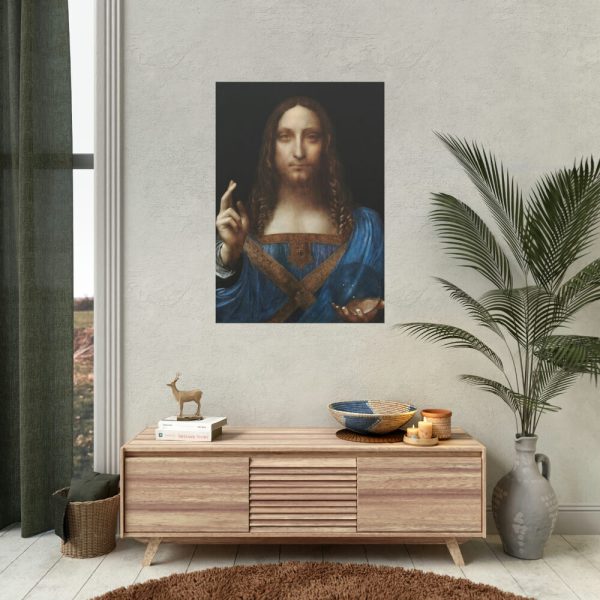 92410-13.jpg Salvator Mundi by Leonardo da Vinci Poster