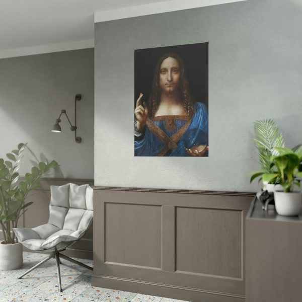 92410-14.jpg Salvator Mundi by Leonardo da Vinci Poster