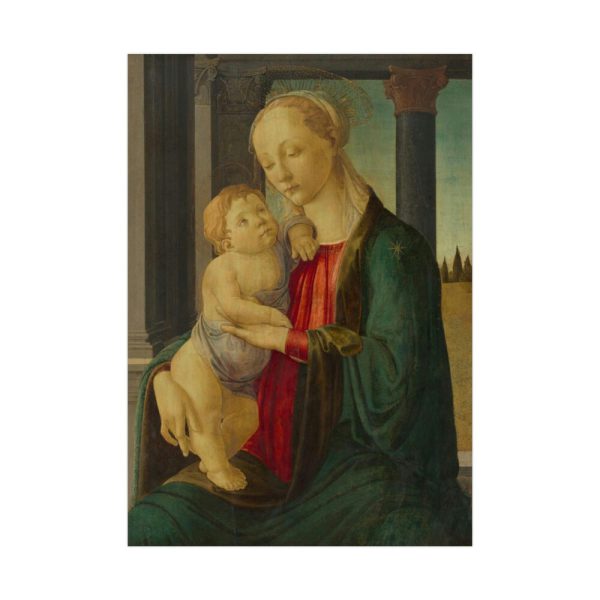 Madonna and Child by Sandro Botticelli Poster