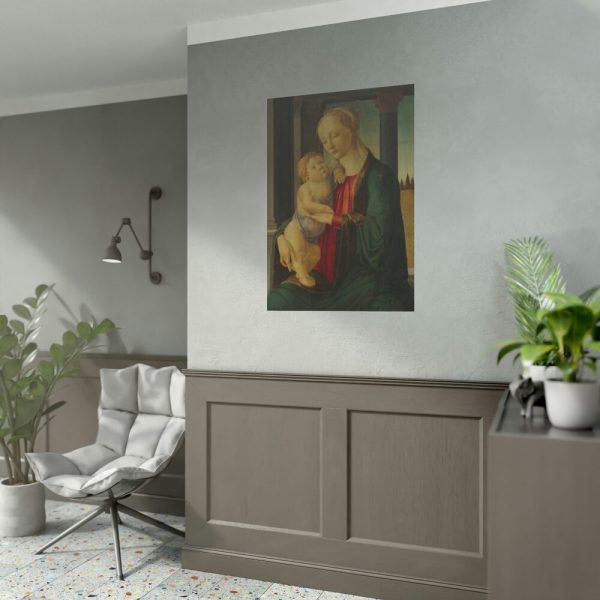 Madonna and Child by Sandro Botticelli Poster