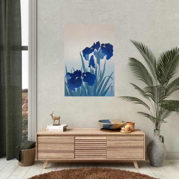 92411-10.jpg Iris Flowers by Ohara Koson Poster