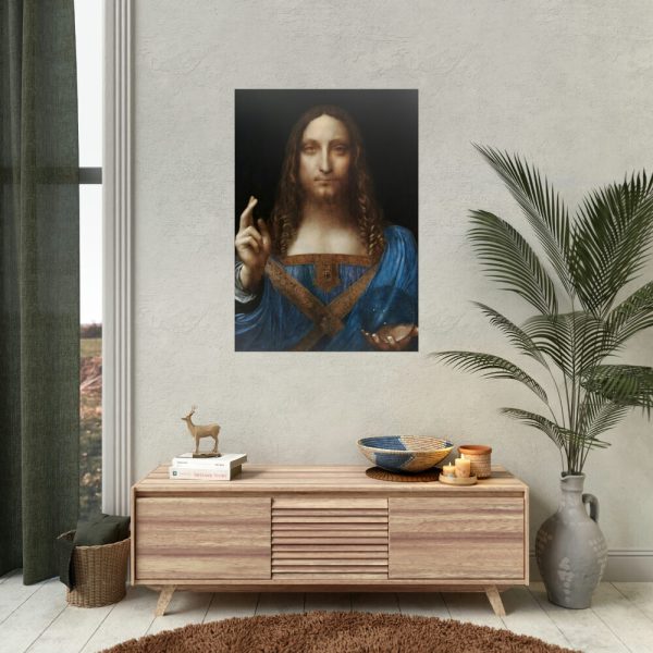 92411-13.jpg Salvator Mundi by Leonardo da Vinci Poster