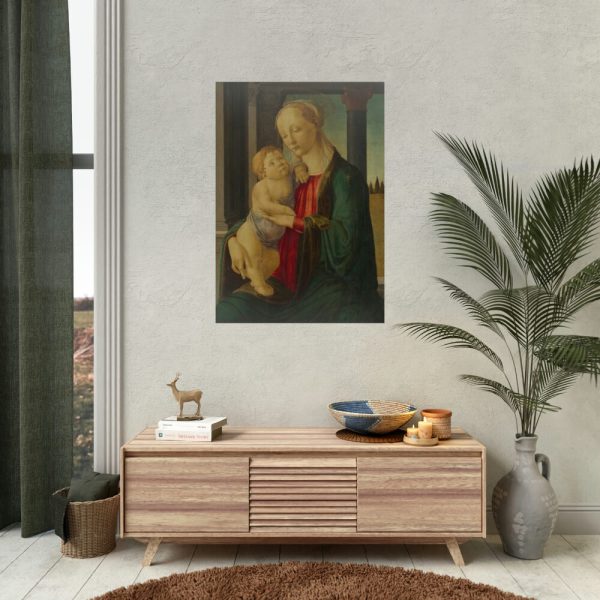Madonna and Child by Sandro Botticelli Poster