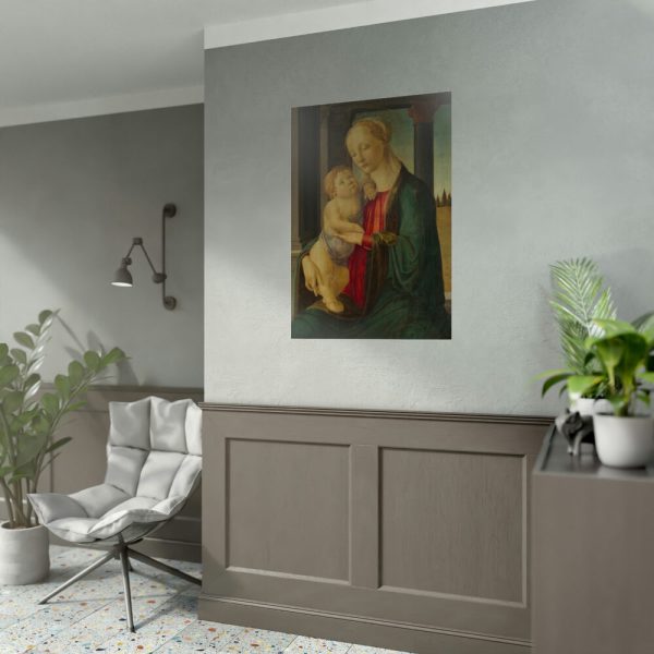 Madonna and Child by Sandro Botticelli Poster