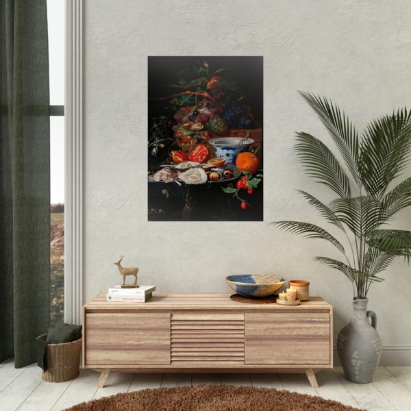 92411-25.jpg Fruits and Oysters by Abraham Mignon Poster