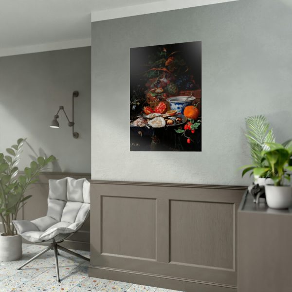 92411-26.jpg Fruits and Oysters by Abraham Mignon Poster