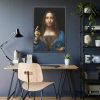 93830-18.jpg Salvator Mundi by Leonardo da Vinci Framed Poster