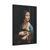 Lady with an Ermine by Leonardo da Vinci Framed Poster