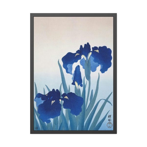 93831-12.jpg Iris Flowers by Ohara Koson Framed Poster