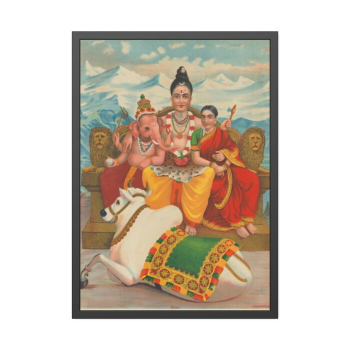Shri Shankara Shiva Framed Poster - Image 5