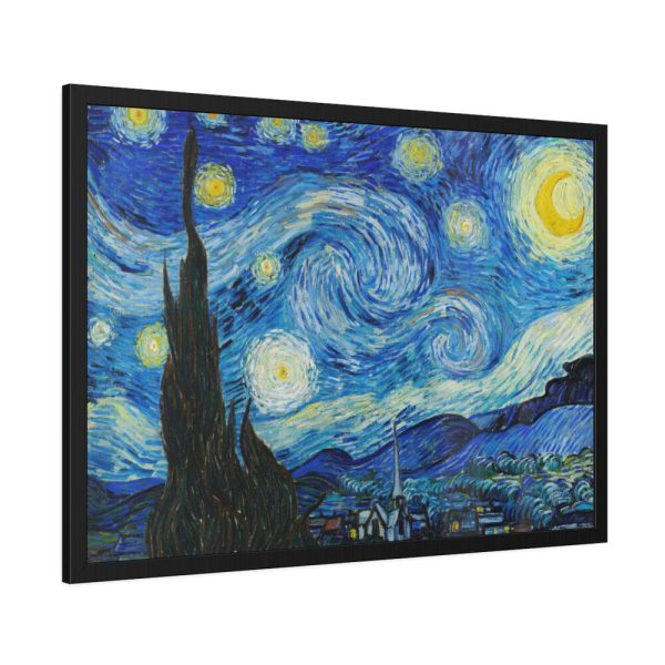 93854-1.jpg The Starry Night by Vincent van Gogh Framed Poster