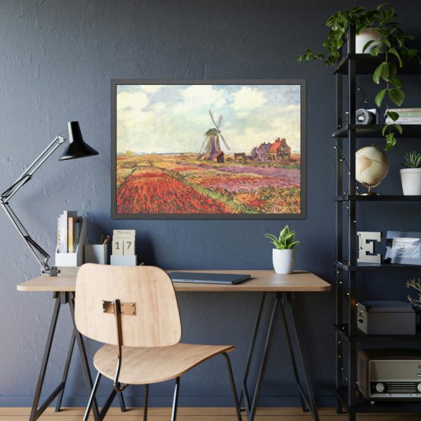 93854-18.jpg Tulip Fields by Claude Monet Framed Poster