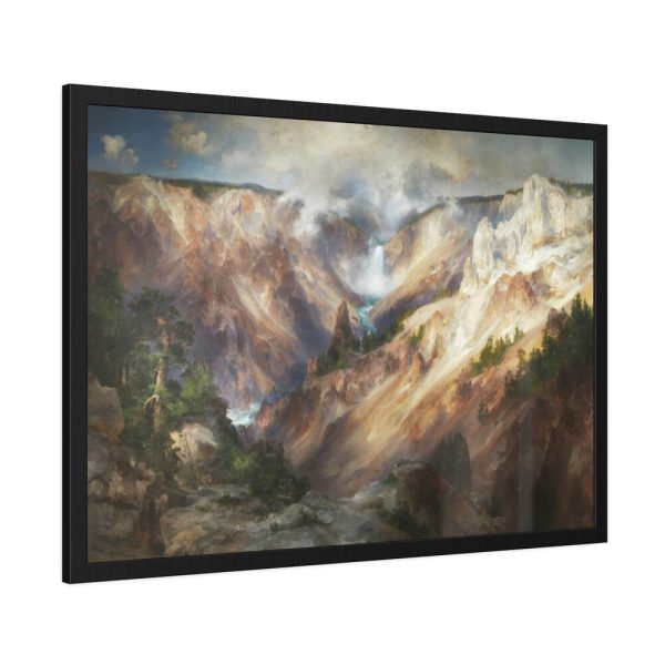 93854-25.jpg Grand Canyon of the Yellowstone by Thomas Moran Framed Poster