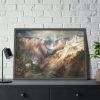 93854-27.jpg Grand Canyon of the Yellowstone by Thomas Moran Framed Poster