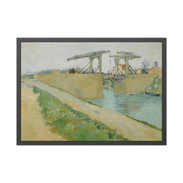 93854-28.jpg The Langlois Bridge by Vincent van Gogh Framed Poster