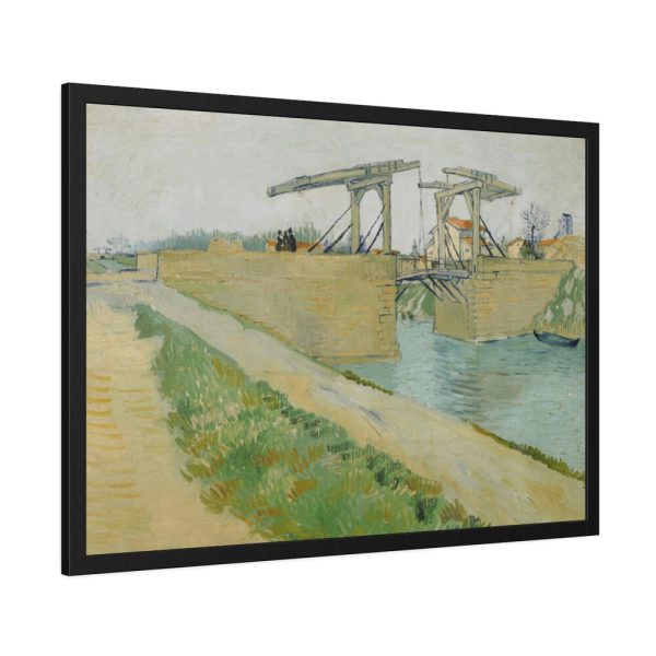 93854-29.jpg The Langlois Bridge by Vincent van Gogh Framed Poster