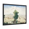 Giraffe-hunt near the Orange River Framed Poster