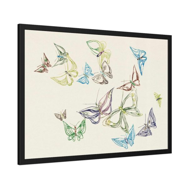 93854-49.jpg Vintage Butterfly Framed Poster