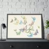 93854-51.jpg Vintage Butterfly Framed Poster