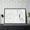 93854-55.jpg Japanese Iris Illustration by Watanabe Seitei Framed Poster