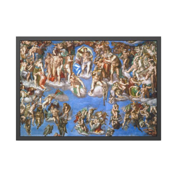 93854-68.jpg The Last Judgment by Michelangelo Buonarroti Framed Poster