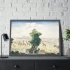 Giraffe-hunt near the Orange River Framed Poster