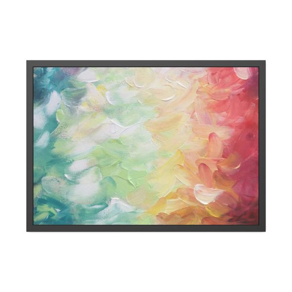 93855-40.jpg Abstract Colorful Painting Background Framed Poster