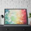 93855-43.jpg Abstract Colorful Painting Background Framed Poster