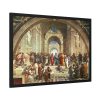 93855-61.jpg The School of Athens by Stanze di Raffaello Framed Posters