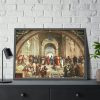 93855-63.jpg The School of Athens by Stanze di Raffaello Framed Posters