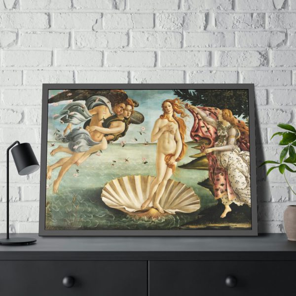 The Birth of Venus by Sandro Botticelli Framed Posters