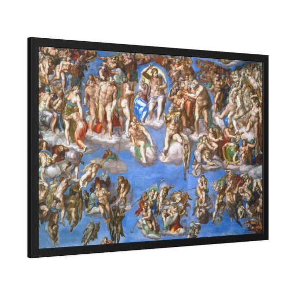 93855-69.jpg The Last Judgment by Michelangelo Buonarroti Framed Poster