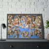 93855-71.jpg The Last Judgment by Michelangelo Buonarroti Framed Poster