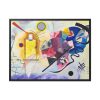88288-1.jpg Yellow-Red-Blue Abstract Painting by Wassily Kandinsky Framed Canvas