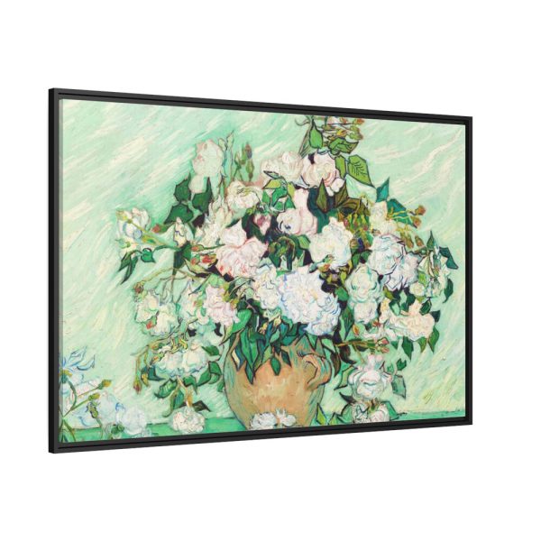 88289-100.jpg Roses by Vincent Van Gogh Framed Canvas