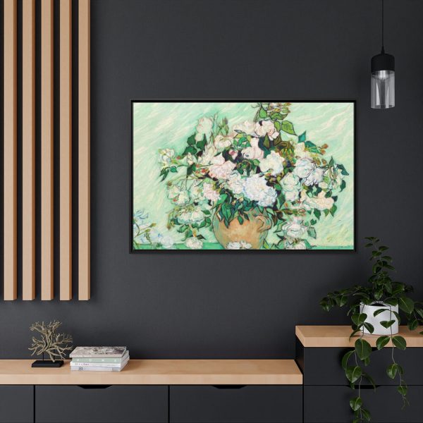 88289-104.jpg Roses by Vincent Van Gogh Framed Canvas