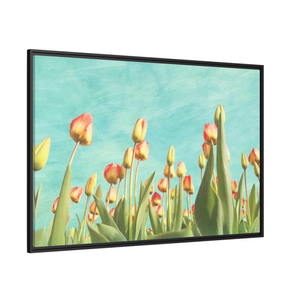 88289-110.jpg Spring Tulips Flowers Framed Canvas
