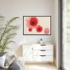 88289-118.jpg Red Flower Art Framed Canvas