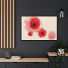 88289-119.jpg Red Flower Art Framed Canvas