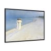 88289-120.jpg Summer evening on Skagen's Beach by Peder Severin Kroyer Framed Canvas