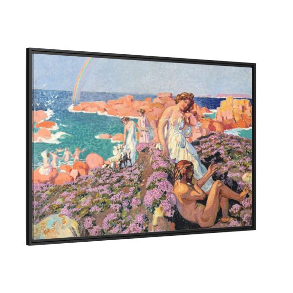88289-125.jpg Ulysses with Calypso by Maurice Denis Framed Canvas