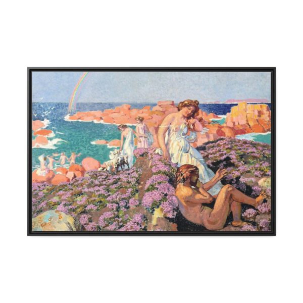 88289-126.jpg Ulysses with Calypso by Maurice Denis Framed Canvas