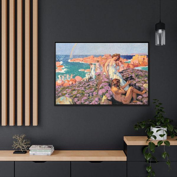 88289-129.jpg Ulysses with Calypso by Maurice Denis Framed Canvas