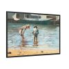 88289-131.jpg Boys Wading by Winslow Homer Framed Canvas