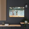 88289-134.jpg Boys Wading by Winslow Homer Framed Canvas